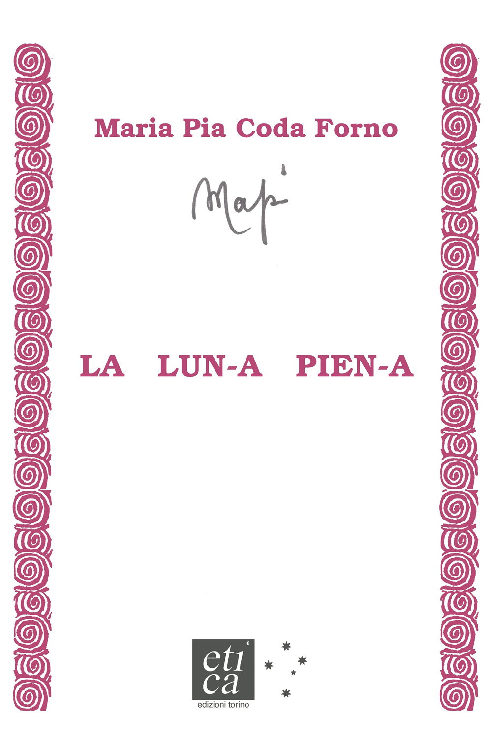 Copertina di La Lun-a Pien-a